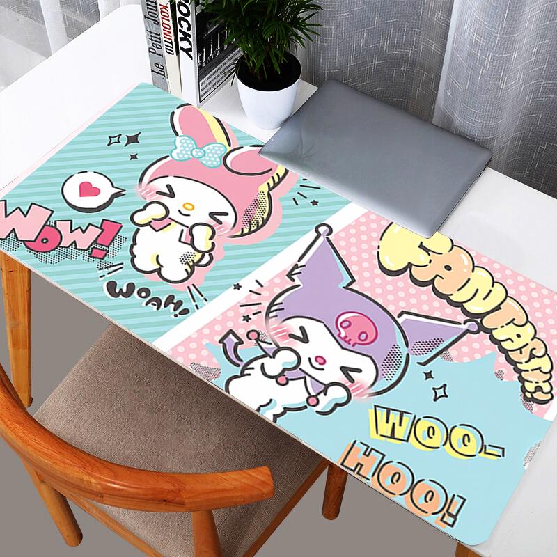 Pochacco Mouse Pads Professional Esports Gamers Speed Pc Gaming Durable Rubber Keyboard Notbook Desk Mat Mousepad X