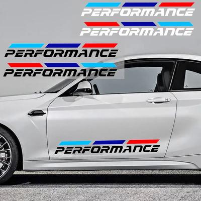 2 piezas Adhesivo Decorativo para Puerta de Coche Calcomanía para Carrocería de Coche para M X1 X3 X4 X5 X6 X7 E46 E90 F20 E60 E39 F10 Accesorios para Automóviles Productos