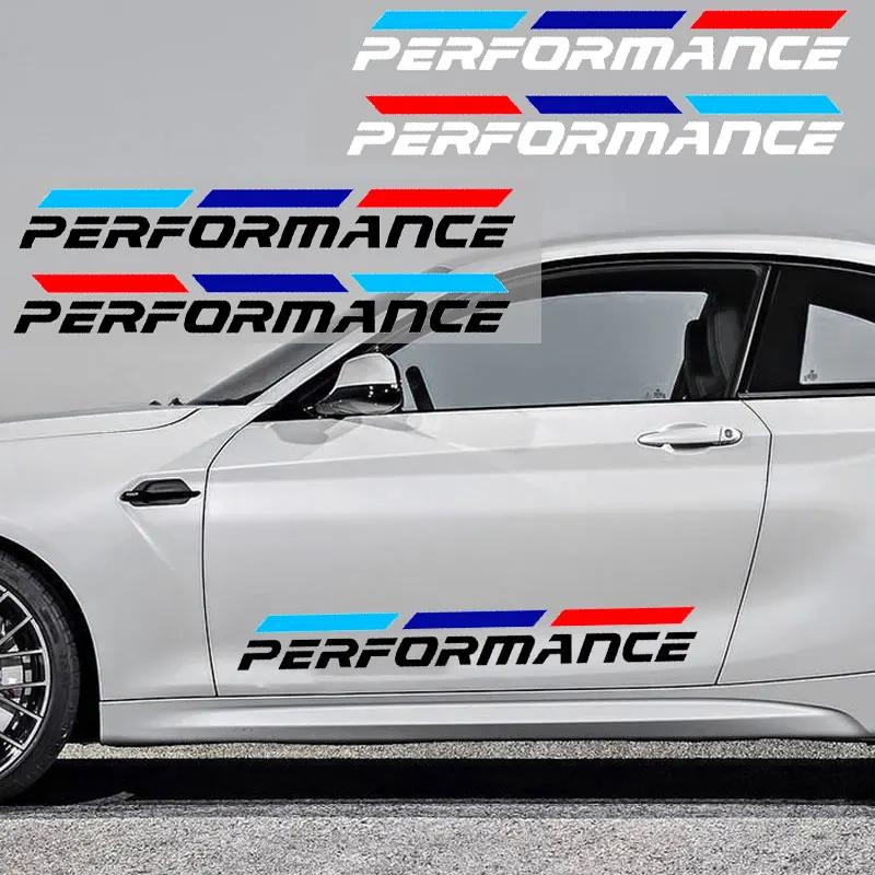 2pcs Car Door Decoration Sticker Auto Body Decal Auto Accessories Goods for Bmw M X1 X3 X4 X5 X6 X7 E46 E90 F20 E60 E39 F10