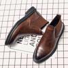 Martin boots summer thin medium and high top British leather inner height increase retro Chelsea short boots