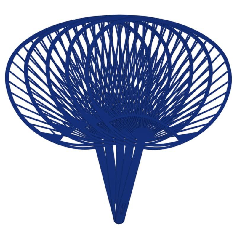 

Набор из 5 веерных ребер для DIY веерных ребер японского производства (Стандартный размер, Ширина 242 мм, Высота 344 мм) (синий)