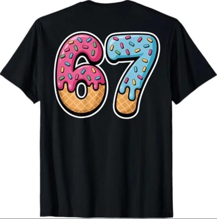 

67 Ice Cream Drip (Back only) T-Shirt XL