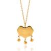 Ruyi Longevity Lock Necklace - Stainless Steel, High-End Ethnic Clavicle Chain for Women, Secure Fit
