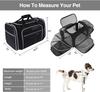 Portable Expandable Breathable Foldable Shoulder Bag Cat Dog Carrier Bags Outgoing Travel Pets Handbag Transport Bag
