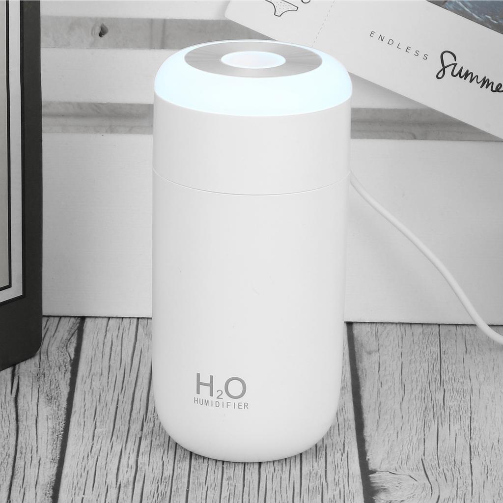 350ml Portable USB Powered Humidifier Diffuser with 7 Colors Light Timing Power Off