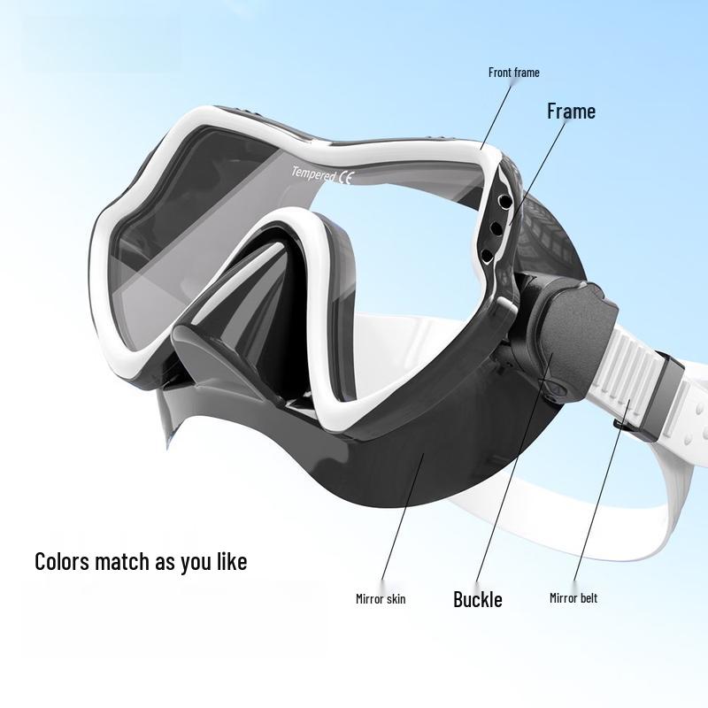 Pu Lian Liquid Silicone Snorkeling Mask