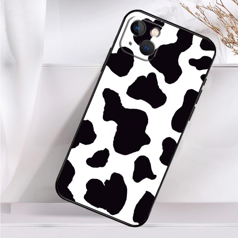 Cow Print Shockproof Case For iPhone 17 16 Pro Max 11 14 15 Plus 12 13 Mini 16e 17 Air Phone Cover