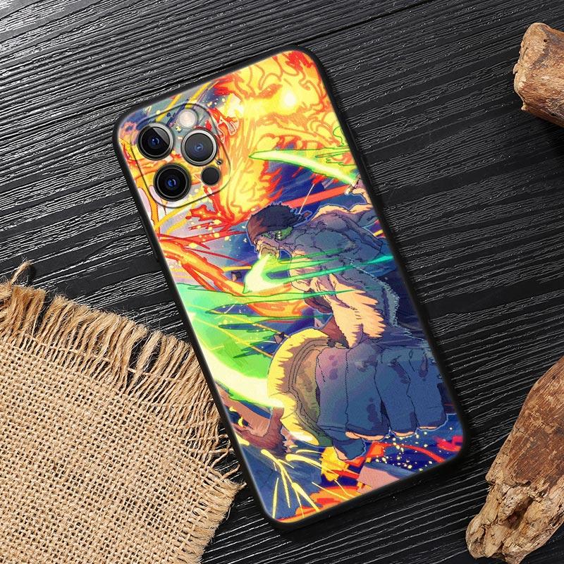 Ones Anime -Piece Roronoa Zoro Funda For Iphone 17 Case For iPhone 16 15 11 12 13 Mini 17 Pro Max 16 Plus 17E 16E Air Soft Cover