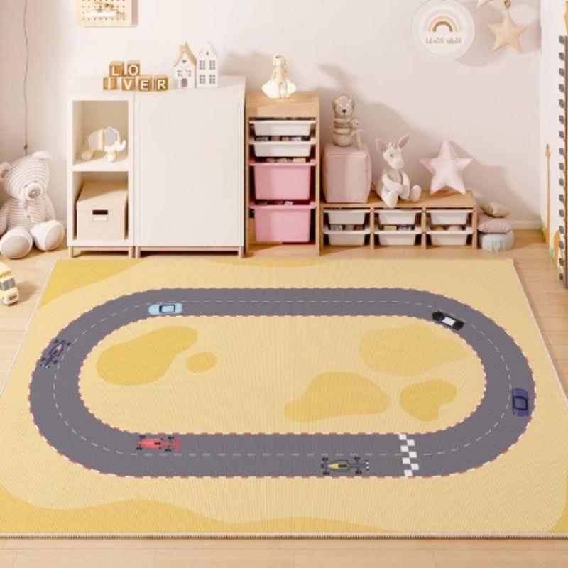 Children's Carpet Urban Planning Climbing Rugs Large Anti Slip Easy To Maintain Floor Mats Kindergarten Early Education Carpet