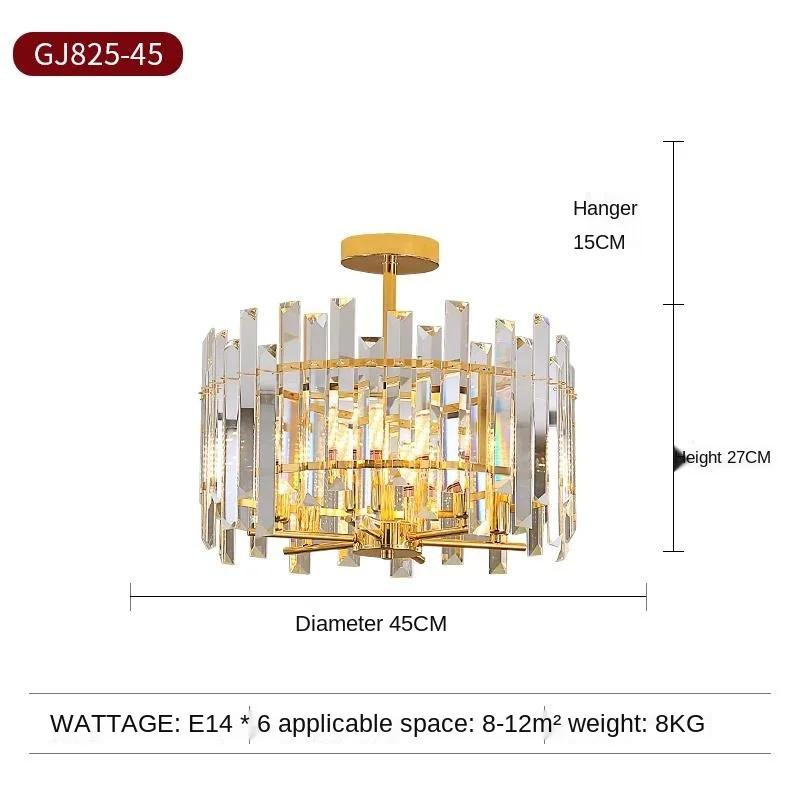 

Золотые светодиодные подвесные светильники, хрустальные светильники для гостиной, внутреннее освещение, современные подвесные светильники для столовой, кухни, промышленные светильники в стиле лофт