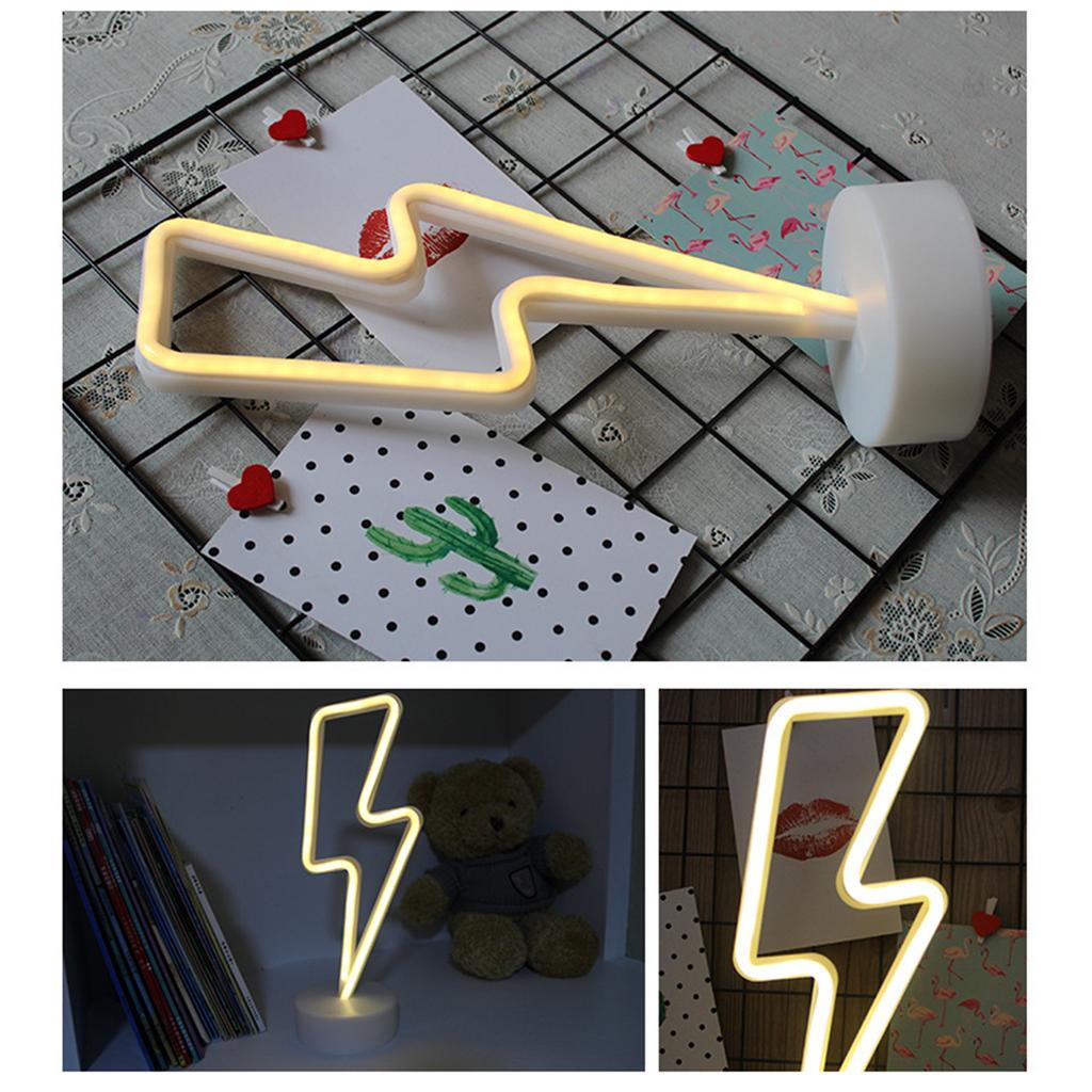 Cute Design Night Light Beside Lamp 3 * AA Cell Operated USB Powered Portable for Home Decoration Deco Birthday Present