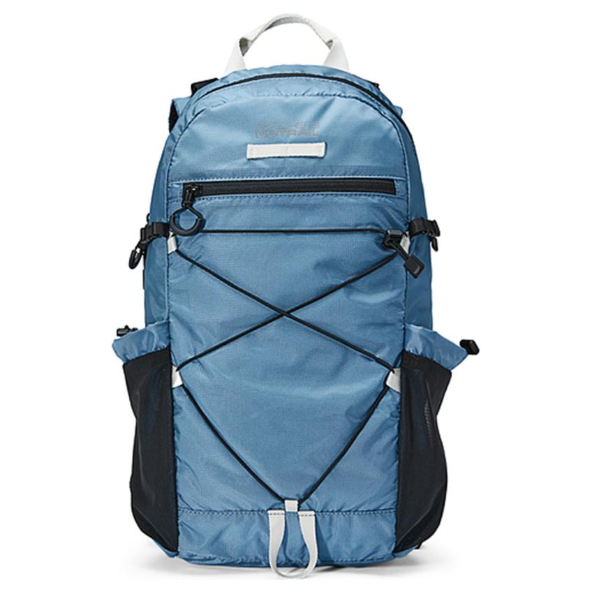 Skechers 9L Breathable Lightweight Water-Resistant Outdoor Fabric Backpack Unisex Backpack Slate-Blue L224U101-00BL Turquoise Blue