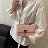 Retro Premium Texture Messenger Bag New Chain Small Square Bag Commuter Shoulder Armpit Bag Women