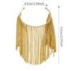Adjustable Alloy Arm Cuff Bracelet Exquisite Design Fringe Arm Cuff Body Chain  Party Wear