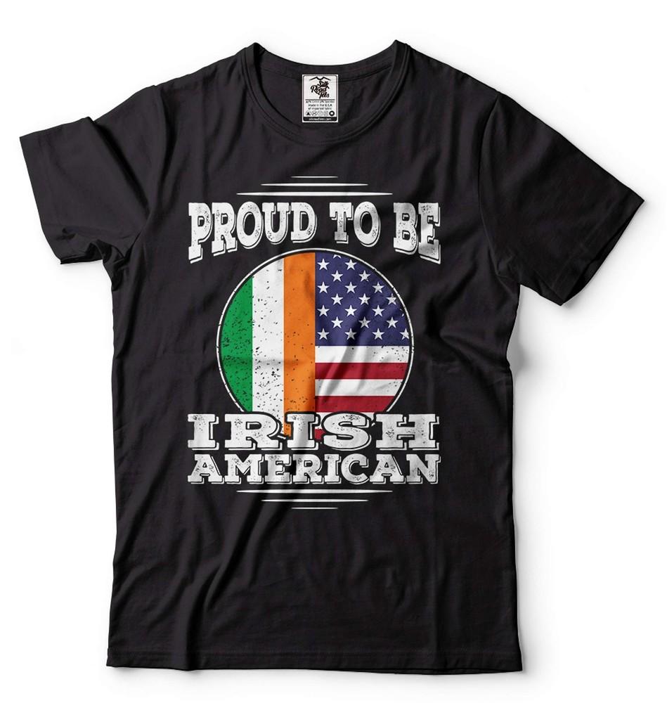 

Irish Patriotic Shirt Ireland USA Shirt Irish American Patriotic Tee Irish Gifts Unisex T-Shirt XXXL