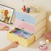 Dopamine Cute Drawer-Style Storage Box for Cosmetics, Jewelry, and Office Supplies