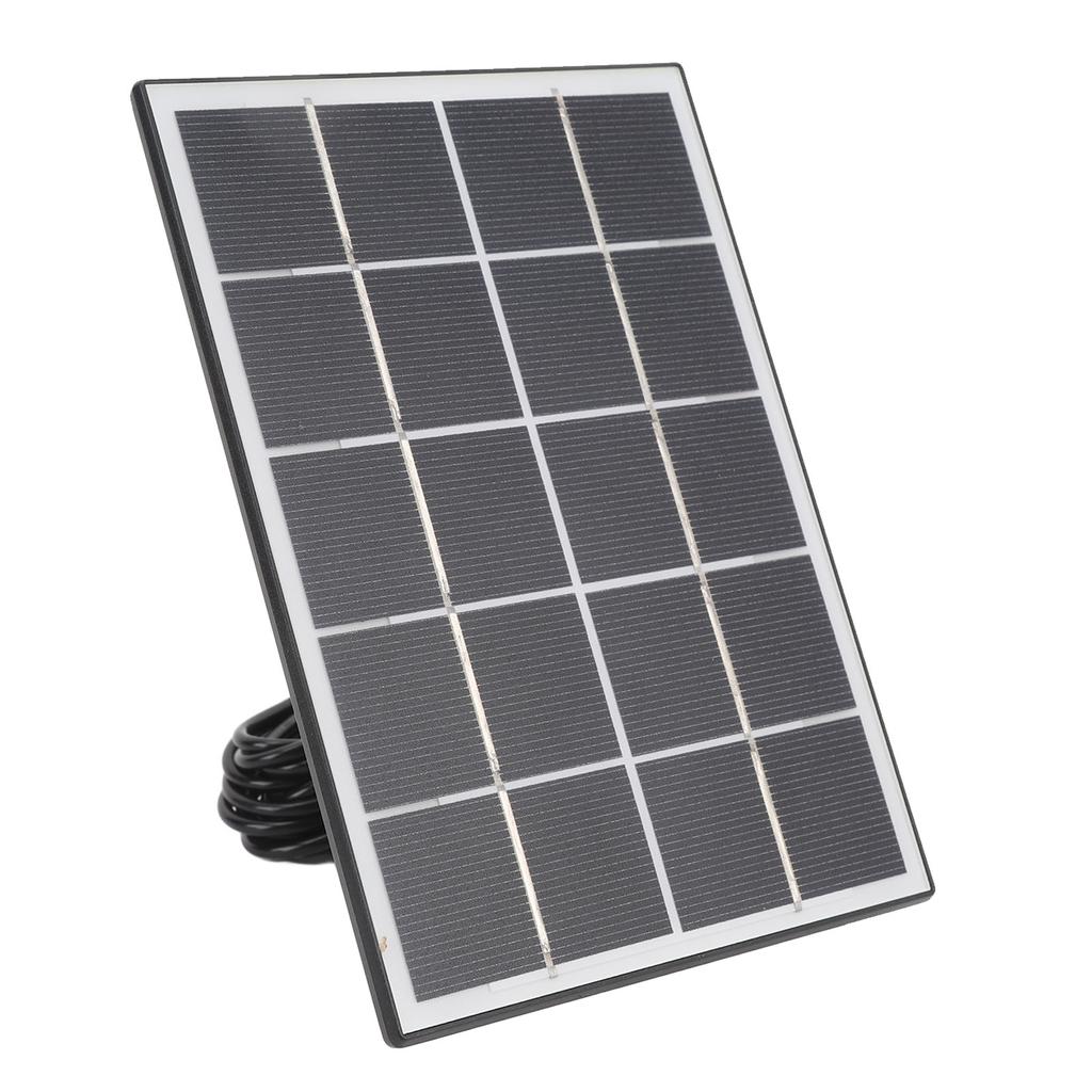 3W Monokrystaliczny Panel Solarny do Kamery Bezpieczeństwa Zewnętrznej 5V Ładowarka Solarna do Kamery z