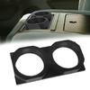 Center Console Dual Cup Holder Black For Ford For F250 For F350 1992-1997 Water Cup Holder Car Vehicle Interior Accessories