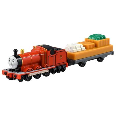 Takara Tomy Tomica Long Type Tomica 142 James the Tank Engine Miniature Car Toy for Ages 3 and Up No.