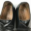 HEINRICH DINKELACKER Vintage Straight Tip Business Shoes Black Size 8 / 26.5cm(USED)