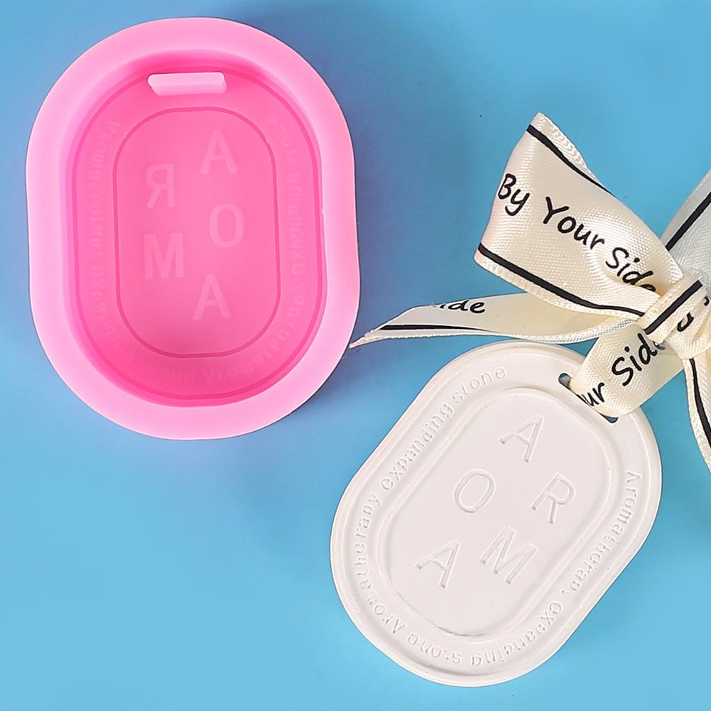 DIY Silicone Soap Molds Car Pendants Multi-purpose Aromatherapy Mould For Making Soap Candles Chocolate Candy Ice Cubes