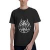 Leahy Men's T-Shirts Disturbed Cotton T Shirt Short Sleeve Top Tee