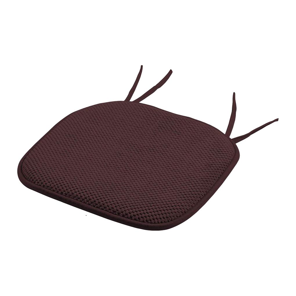 

Подушка для сиденья с ремнями, противоскользящая подушка для стула, коврик для табурета, мягкий, дышащий, удобный для домашнего офиса, кухни, гостиной кофейный