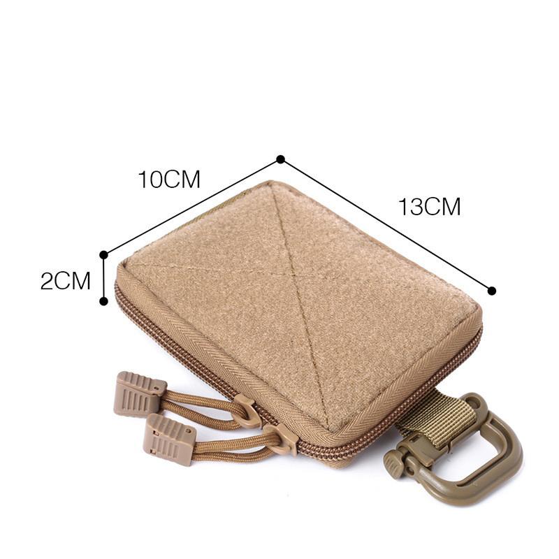 Custodia Tattica EDC Piccola Borsa Multiuso Organizer Multi Tasche per Escursionismo Outdoor Campeggio Pesca Ciclismo