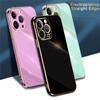 Phone Case For iPhone 14 Pro Max Shockproof Bling Plating Soft Silicone Rubber Back Cover Shell For iPhone 14 Plus Pro Max Cases