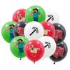 MC Pixel Games Birthday Party Decorations Tableware Cup Plate Napkin Tablecloth My World Balloon  Party Favors Gifts Supplies