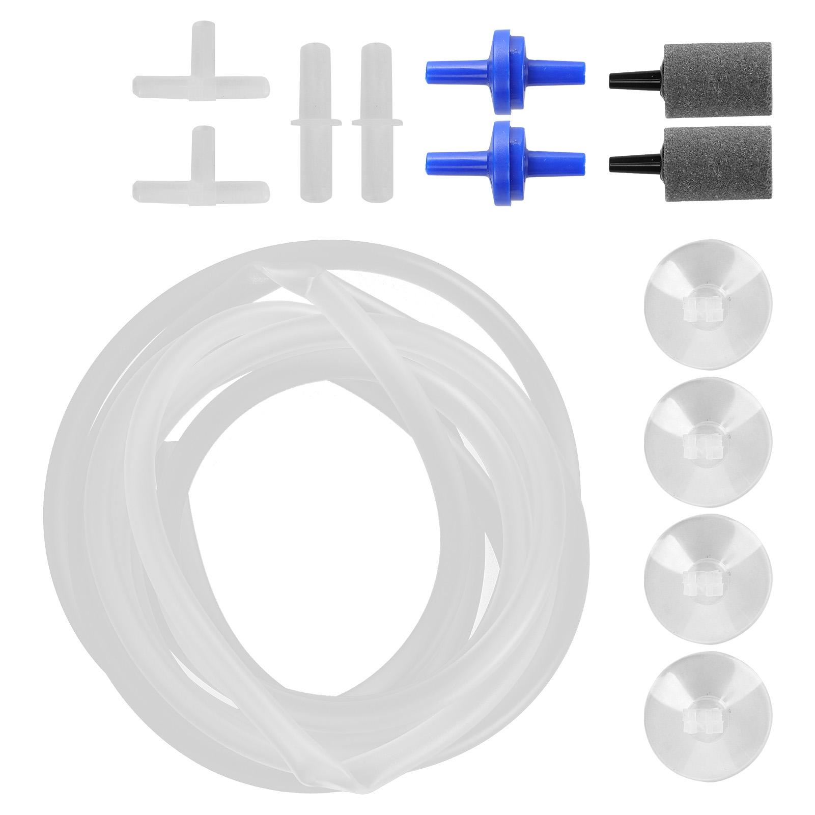 

Аквариумная кислородная трубка обратный клапан набор аэратора для аквариума аксессуары для аквариума трубка 4 м / 13,1 фута