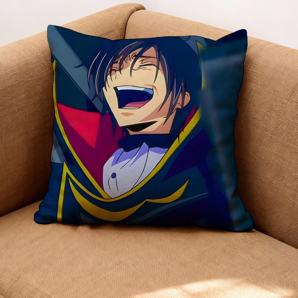 Lelouch of the Rebellion Cushion Cover Premium Comfort Reversible Pillow Cove -Two in One Design for Any Room & Car Interior