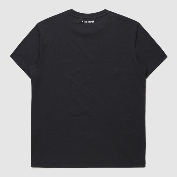 LECOQ X275C Uni Rooster Short Sleeve Tee - Black (Qq323Xrs71)