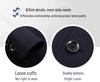 Men's Plus Size Business Casual Jacket - 2021 Autumn Button-Down, Turn-Down Collar, Dad's Outfit for Middle-Aged Men