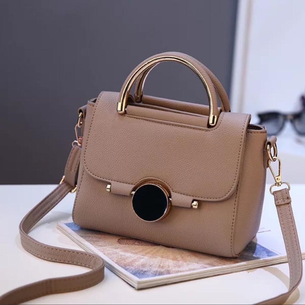 New Style Sweet Fashion Women Bag Solid Color Trendy Crossbody Shoulder Handbag