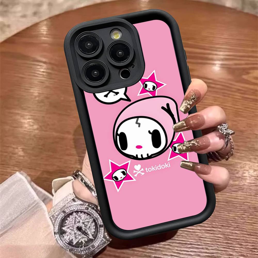 Fashion Brand T-Tokidoki Phone Case For IPhone 11 12 13 16 15 17 14 Pro Max Soft Funda Silicone Cover