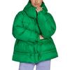 Adidas Solid Color Hidden Zipper Hooded Long Sleeve Cotton Jacket Women Jacket Green HG6897