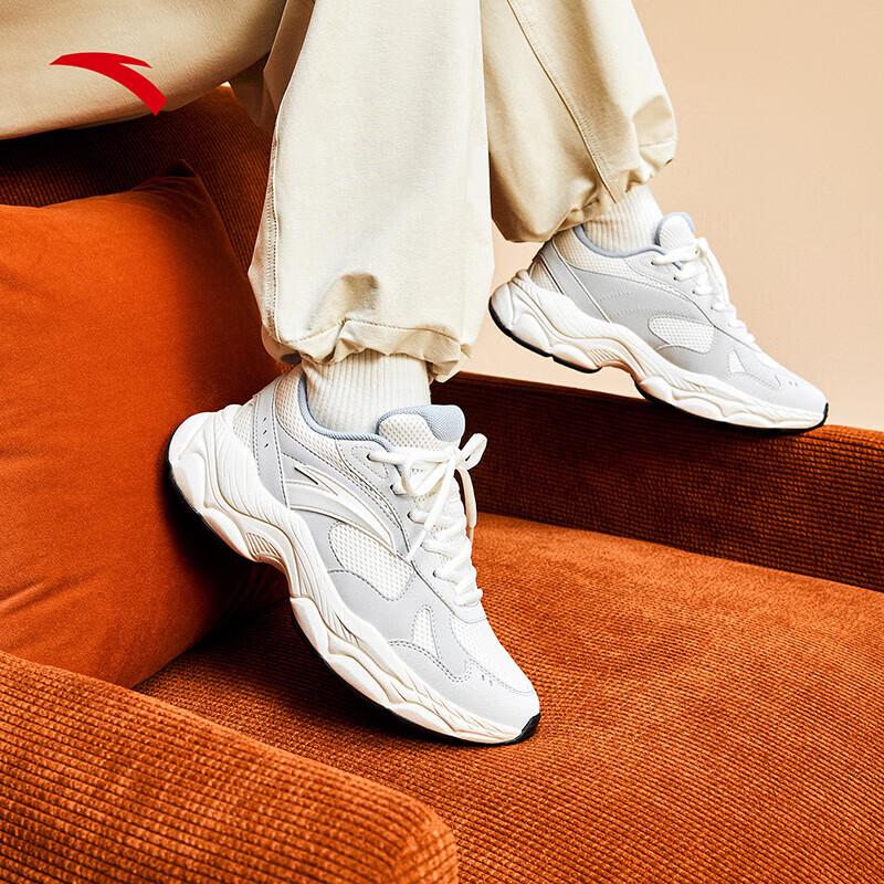 Anta Chenguang Women's Retro Thick-Soled Casual Shoes