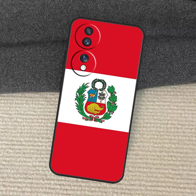 Peru Flag Case For Honor Magic 7 5 6 Lite Honor 50 70 90 Lite 200 Pro X8b X9a X8a X8 X9 X9c X9b Cover