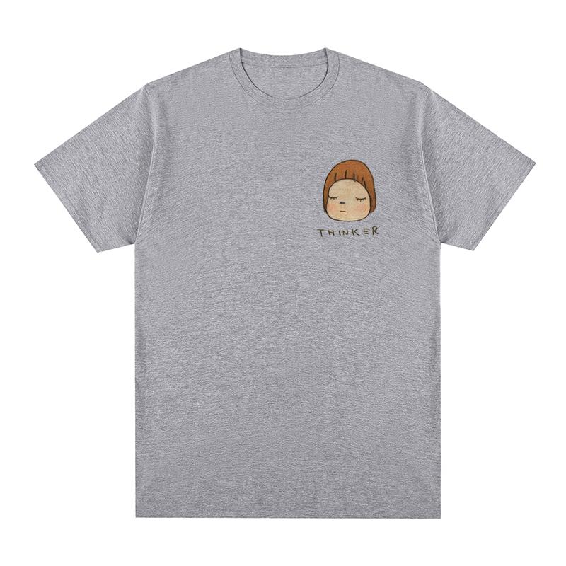 Yoshitomo Nara Thinker Vintage tshirt Fashion Casual Cotton Unisex T shirt New TEE TSHIRT Women s tops