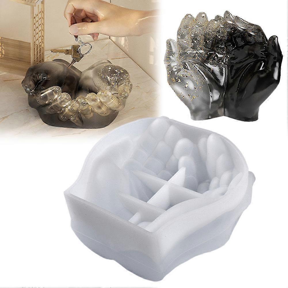 Crystal Drop Glue Resin Mold DIY Saucer/ashtray/storage Box