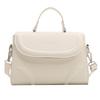Fashion Small Square Bag Portable Small Square Bag Textured Pu Shoulder Bag Niche Versatile Messenger Bag Women'S Bag