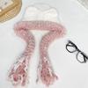 New Winter Windproof Warm Cute Bear Ear Knit Hat With Soft Ear Protection