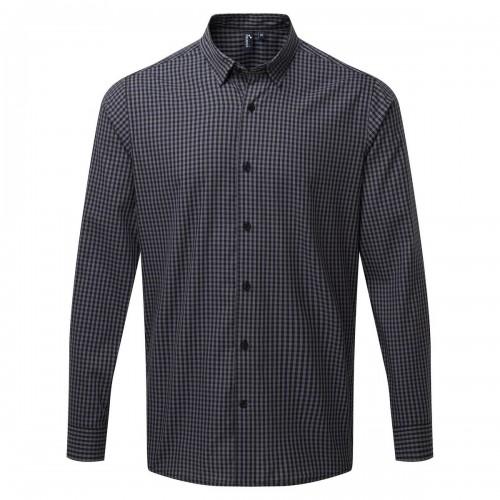 

Premier Mens Maxton Checked Long-Sleeved Shirt XL
