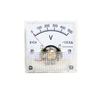 DC Voltmeter Analog Voltage Meter Mechanical Pointer Type 91C4-V Volt Meter 45*45mm