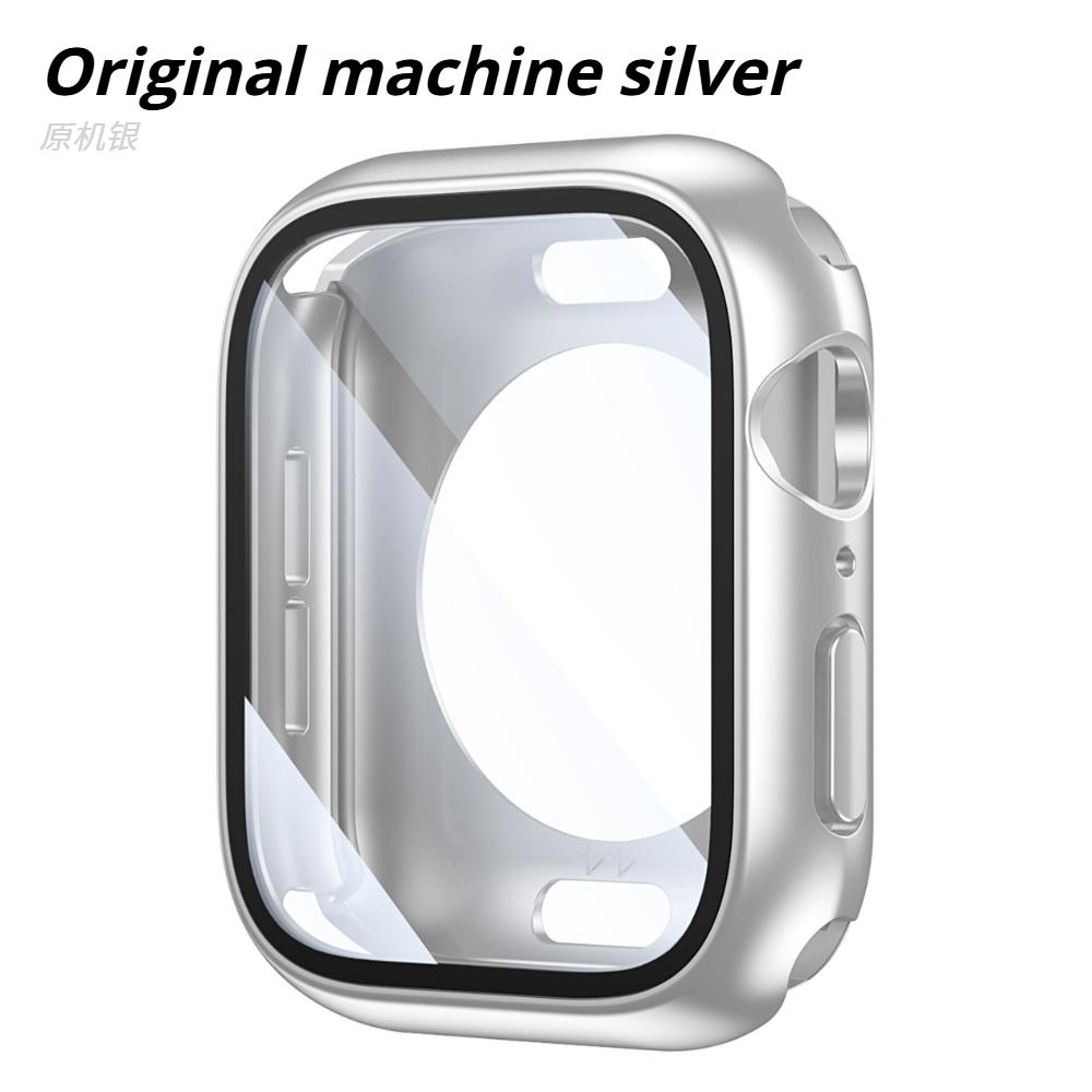 Screen Protector Cover For Apple Watch 46mm 42mm 45mm 40mm 41mm 44mm Ultra 49mm Hard Front Rear Bumper Case iWatch Series 11 10 9 8 7 SE 6 Accessories
