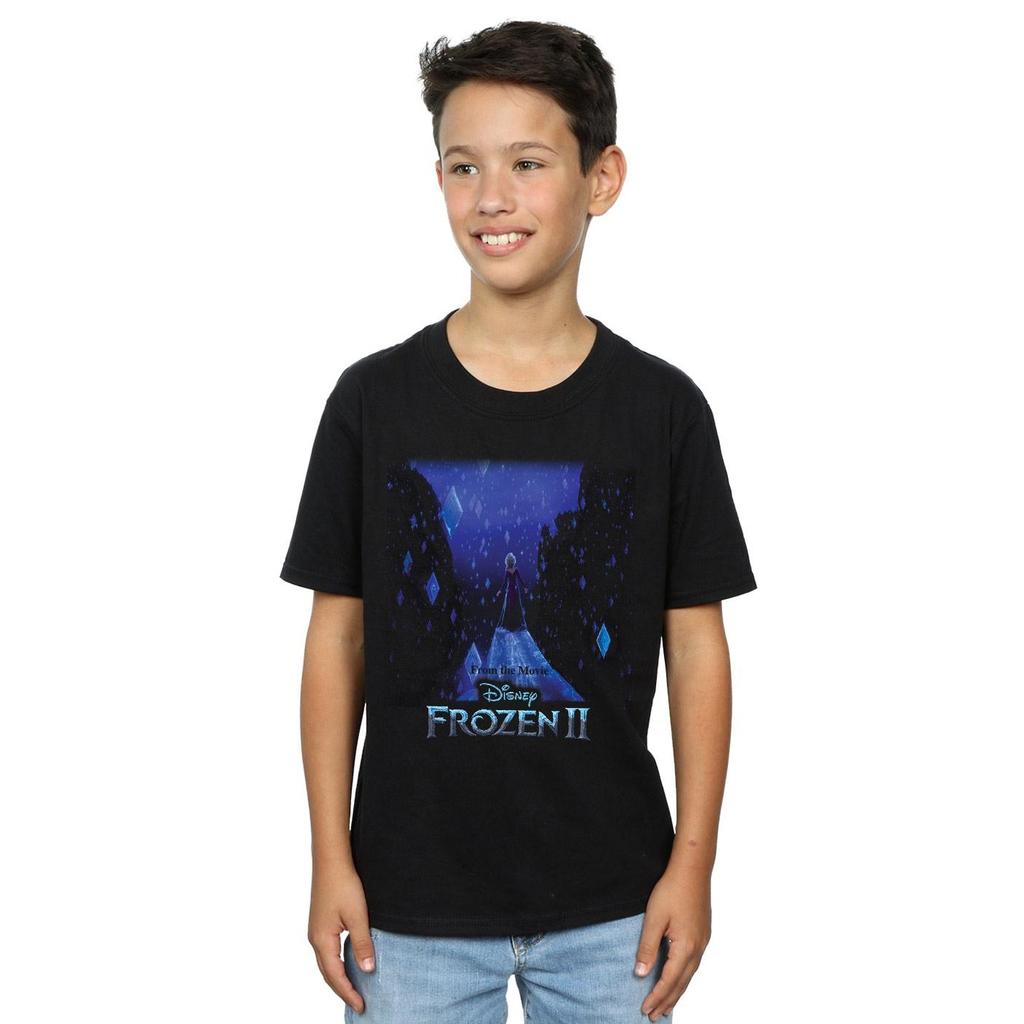 Disney Boys Frozen 2 Elsa Diamond Elements T-Shirt