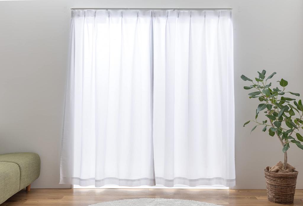 Univer Lace UV Protection Hard To See Flame Energy 150cm Wide X 198cm 1 Panel Curtains, (Over 75%), Mirrored, Through, Retardant, Saving, Long,