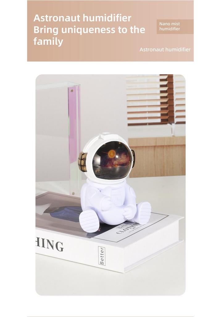 Starry Sky USB Astronaut Humidifier - Mini Desktop Air Humidifier and Light 2025