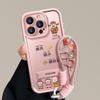 Five-way God of Wealth bracket lanyard suitable for Apple 16 mobile phone case 13pro matte silicone 15 Guochao 14 advanced sense x